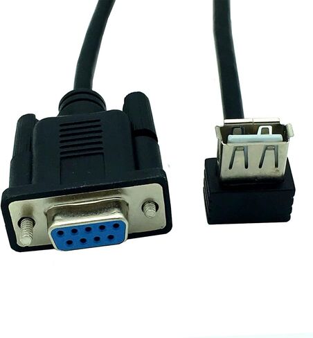USB 2.0 أنثى إلى RS232 أنثى مهائي كابلات محولات لأجهزة المقابس يعزز محول كابل اتصال الجهاز in Saudi Arabia