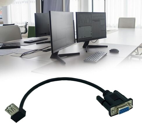USB 2.0 أنثى إلى RS232 أنثى مهائي كابلات محولات لأجهزة المقابس يعزز محول كابل اتصال الجهاز in Saudi Arabia