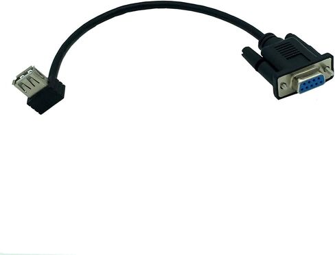 USB 2.0 أنثى إلى RS232 أنثى مهائي كابلات محولات لأجهزة المقابس يعزز محول كابل اتصال الجهاز in Saudi Arabia