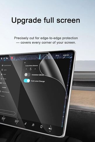 REVXON Tempered Glass Screen Protector for Lincoln Corsair 2020 2021 2022, Anti-Glare, Anti-Fingerprint, Scratch Resistant, HD Clear, Navigation Touchscreen Protector Film in Saudi Arabia