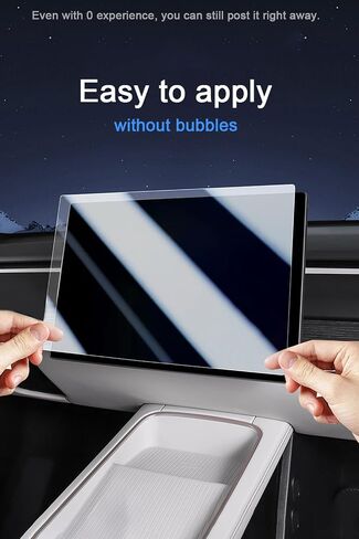 REVXON Tempered Glass Screen Protector for Lincoln Corsair 2020 2021 2022, Anti-Glare, Anti-Fingerprint, Scratch Resistant, HD Clear, Navigation Touchscreen Protector Film in Saudi Arabia