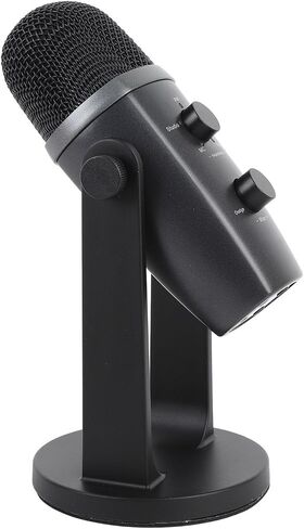 ميكروفون USB مكثف للألعاب، اتصال سلكي من سبائك الألومنيوم، صوت واضح SNR 85db نطاق ديناميكي 88db، للكمبيوتر المحمول والهاتف اللوحي in Saudi Arabia