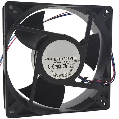 ل EFB1348VHE 48V 0.54A 25.92W 4700RPM 12 سنتيمتر 127x127x38 مللي متر مزدوجة الكرة تحمل مروحة التبريد in Kuwait