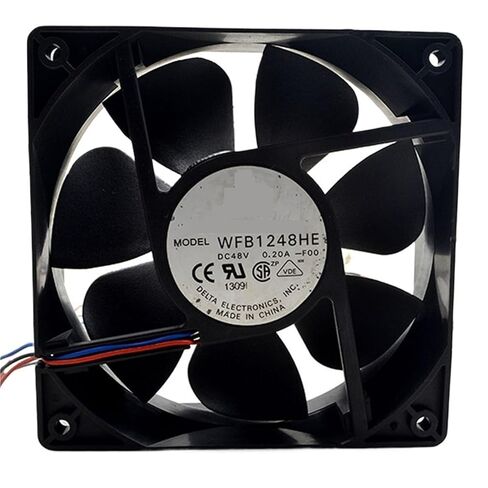 ل WFB1248HE 48V 0.2A 9.6W 6300RPM 12 سنتيمتر 12038 120x120x38 مللي متر مزدوجة الكرة تحمل مروحة التبريد in Kuwait