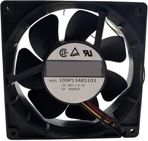 for 109P1348S103 48V 0.3A 12cm 12738 127x127x38mm 3 Wires Doubel Ball Bearing Cooling Fan in Saudi Arabia