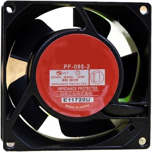 for PF-085-2 AC 200V 50/60Hz 10/9W 8cm 8038 80x80x38mm High Temperature Cooling Fan in Saudi Arabia