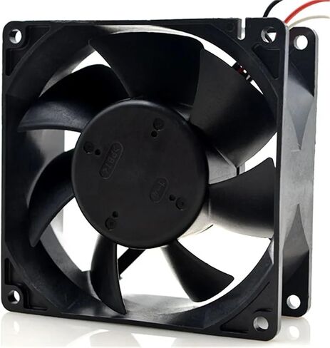 ل 3615KL-09W-B76 50V 0.60A 30W 8200RPM 9 سنتيمتر 9238 92x92x38 مللي متر ارتفاع حجم الهواء الخادم محول تردد مروحة التبريد in Kuwait