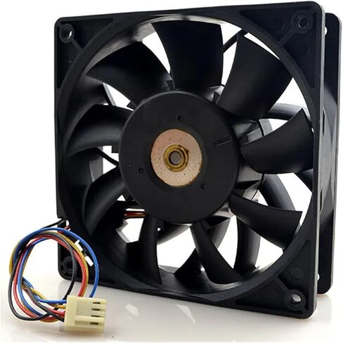 for FFB1212VHE 12V 1.5A 4500RPM 12cm 12038 120x120x38mm Double Ball Bearing Cooling Fan in Saudi Arabia