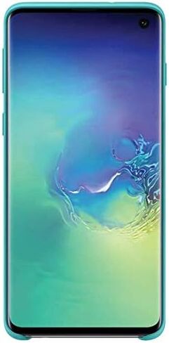 Samsung Galaxy S10 Soft Touch Silicon Cover - Official Galaxy S10 Case/Protective Phone Case with Soft Touch Silicone Finish - Black in Saudi Arabia