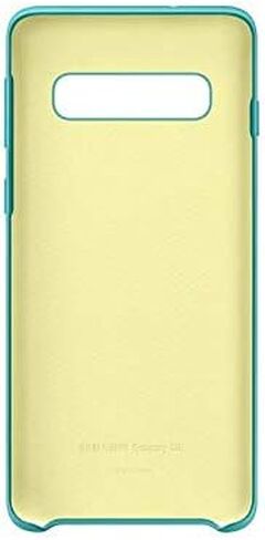 Samsung Galaxy S10 Soft Touch Silicon Cover - Official Galaxy S10 Case/Protective Phone Case with Soft Touch Silicone Finish - Black in Saudi Arabia