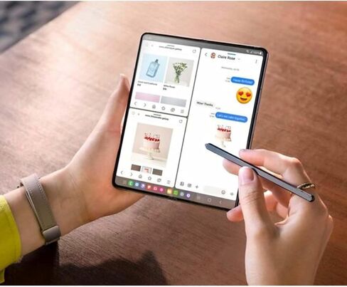 Z Fold 6 S Pen for Samsung Galaxy Z Fold5 Stylus Pen and Z Fold6 SPen Fold Edition Z Fold 5 Slim S-Pen + Tips/Nibs Repalcement EJ-PF946BBEGUS (Black) in Saudi Arabia