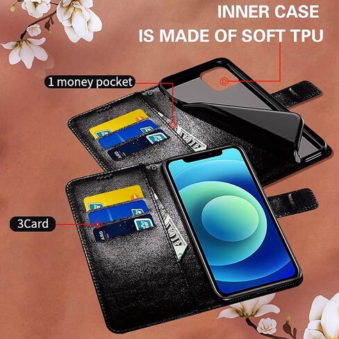 Unique-Custom-Gift Personalized Photo PU Leather Wallet Phone Case with Kickstand Flip Cover for Samsung Galaxy S20 S21 S22 S23 S24 Plus Ultra Note 9 10 20 Ultra, Customize Picture on Front and Back in Saudi Arabia