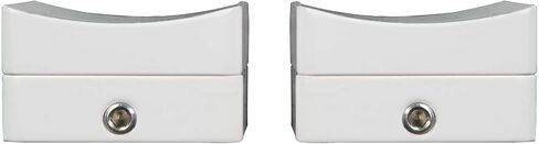 Rockville 2 MAC90W 8" 360 Swivel White Aluminum Wakeboard Tower Speaker Pods in Saudi Arabia
