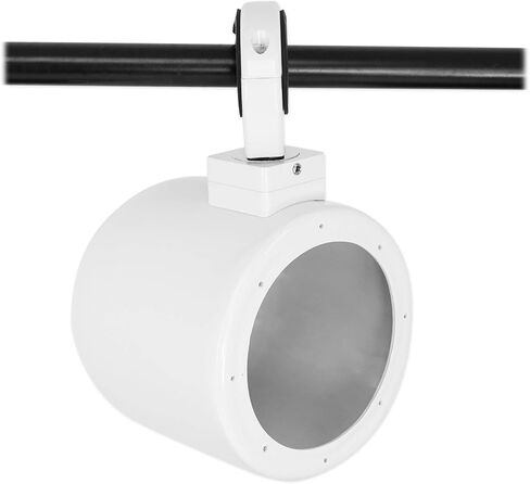 Rockville 2 MAC90W 8" 360 Swivel White Aluminum Wakeboard Tower Speaker Pods in Saudi Arabia