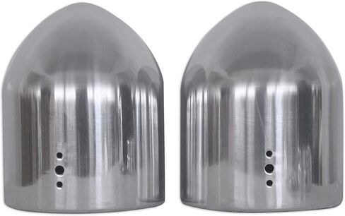 Rockville MAC65S Bundle: (2) Chrome 6.5 in Aluminum Wakeboard Tower Speaker Enclosures, (2) MAC360C 360° Swivel Tower and Surface Mount Clamps for Wakeboards, 4-Items in Saudi Arabia