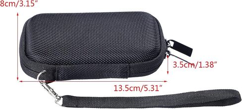 Portable Hard Case for E81 SSD Traveling Protective Storage Bags with Mesh Inner Pocket Shockproof SSD Hard Drive Case in Saudi Arabia