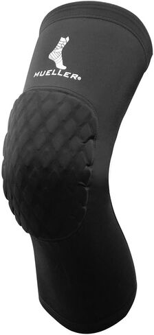 Mueller Sports Medicine Diamond Pad Pads Extended Knee Fads ، ودعم الركبة للرجال والنساء ، وهو مثالي لمنع آلام الركبة ، والأسود ، وزوج واحد in Saudi Arabia