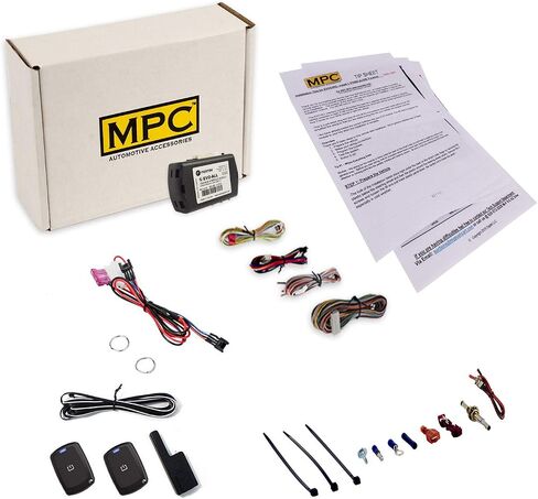 MPC Remote Starter with Smartphone Control Compatible with 2008-2013 Toyota Highlander |Gas| |Push to Start| Factory Key Fob Activated - Firmware Preloaded in Saudi Arabia