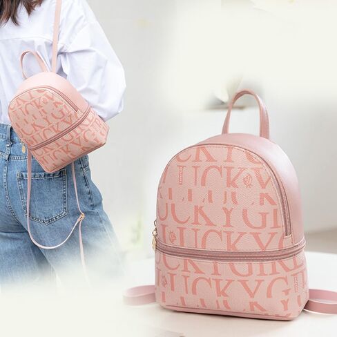 Multi Multipurpose Backpack,Casual Daypack,Work,Daypack Bag,Holds mobile phones, cosmetics, mobile power, tissues, etc.Pink in Saudi Arabia