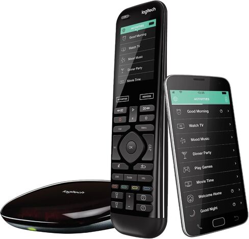 جهاز التحكم عن بعد Logitech Harmony Elite، المحور والتطبيق، متوافق مع Alexa (متجدد) in Saudi Arabia