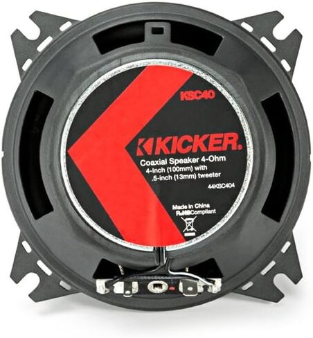 حزمة مكبرات الصوت Kicker - زوجان من مكبرات الصوت Kicker مقاس 4 بوصة من سلسلة KS 44KSC404 in Saudi Arabia