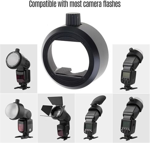 Accessory Mount Rings Round Shaped Head Adapter S-R2 for V860II V850II TT685 TT600 Series Camera Round Shape Camera Top Adapter in Saudi Arabia