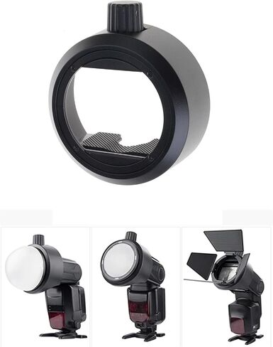 Accessory Mount Rings Round Shaped Head Adapter S-R2 for V860II V850II TT685 TT600 Series Camera Round Shape Camera Top Adapter in Saudi Arabia