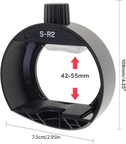 Accessory Mount Rings Round Shaped Head Adapter S-R2 for V860II V850II TT685 TT600 Series Camera Round Shape Camera Top Adapter in Saudi Arabia
