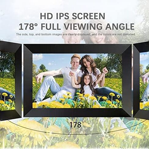 WiFi Digital Photo Frame, 8/10.1-inch IPS Touchscreen, 1280x800 Resolution, Allows for Instant Sharing of Photos and Videos via app, email, and Cloud. in Saudi Arabia