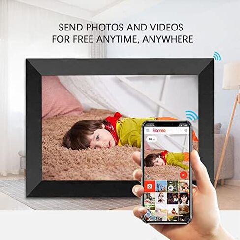 WiFi Digital Photo Frame, 8/10.1-inch IPS Touchscreen, 1280x800 Resolution, Allows for Instant Sharing of Photos and Videos via app, email, and Cloud. in Saudi Arabia