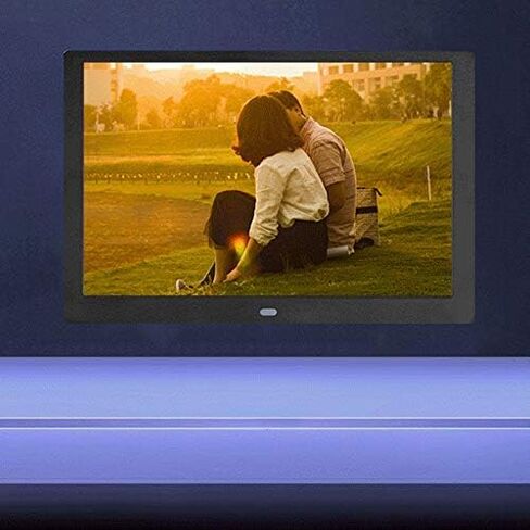 15-inch Digital Photo Frame, 1280x800 Screen - can Play Photos, Music, Videos, Calendar and Clock, with Remote Control, Automatic Power-on/Off Timer, USB and SD Card interfaces. in Saudi Arabia