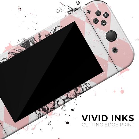 Design Skinz - Compatible with Nintendo DSi XL - Skin Decal Protective Scratch-Resistant Removable Vinyl Wrap Cover - Tropical Summer Pink Pineapple v1 in Saudi Arabia