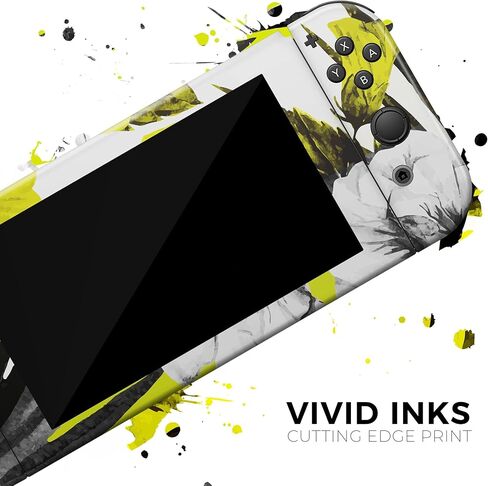 Design Skinz - متوافق مع Nintendo DSi XL - غطاء حماية من الفينيل قابل للإزالة ومقاوم للخدش - زهور الشمس الاستوائية BW in Saudi Arabia