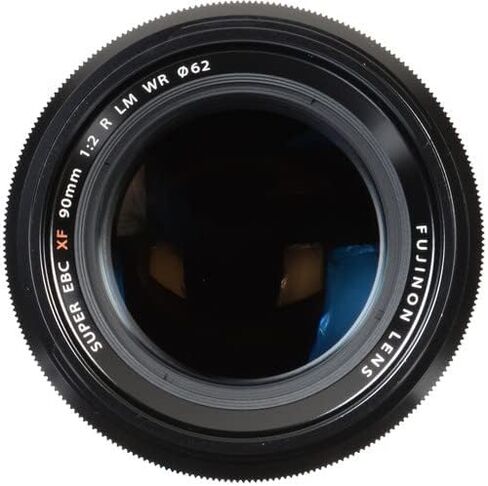 FUJIFILM XF 90mm f/2 R LM WR Lens Bundle with Soft Lens Case + 32GB Memory Card + 62mm 3 Piece High Resolution Filter Kit + Cap Keeper + More in Saudi Arabia