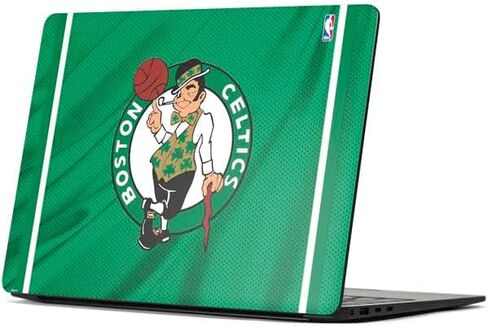 غلاف كمبيوتر محمول من Skinit متوافق مع جهاز Surface Laptop 7 مقاس 13.8 بوصة - تصميم مرخص رسميًا من NBA Boston Celtics Digi Camo in Saudi Arabia