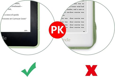 Case for All-New Kindle Paperwhite 12th Gen 2024 (7") & Kindle Colorsoft Signature Edition (7") - Lightweight, Scratch-Proof TPU Back Cover, Matcha in Saudi Arabia