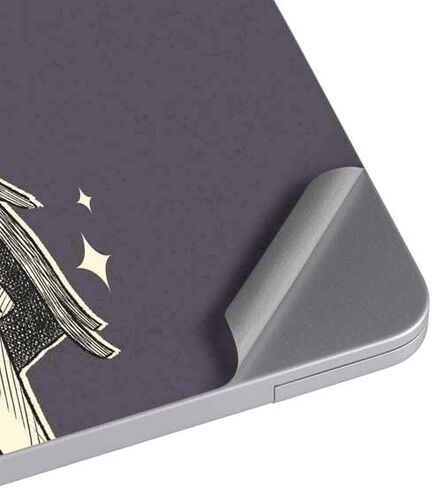 غلاف كمبيوتر محمول من Skinit متوافق مع جهاز MacBook Air 13.6in M2 (2022) - مرخص رسميًا من Disney The Nightmare Before Christmas Jack and Sally Art Design in Saudi Arabia