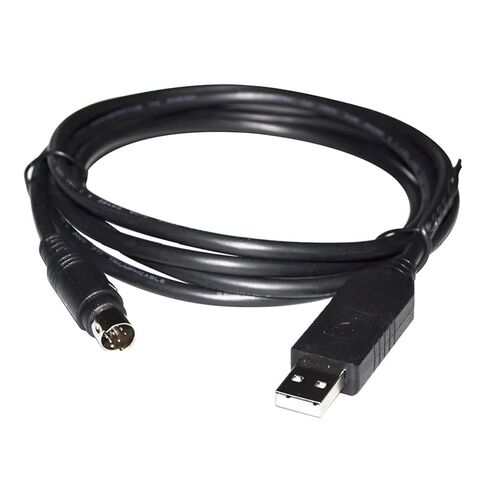 FT232RL رقاقة USB إلى MINI DIN 8 PIN MD8 ذكر محول RS232 محول كابل تسلسلي (5 متر، DB9 إلى MD8 (بدون رقاقة)) in Kuwait