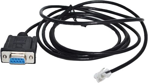 كابل ترقية تسلسلي RS232 DB9 D-SUB 9PIN إلى RJ11 RJ12 6P4C للكمبيوتر الشخصي لتسليم التحكم في وحدة التحكم KABLE (3 أمتار) in Kuwait