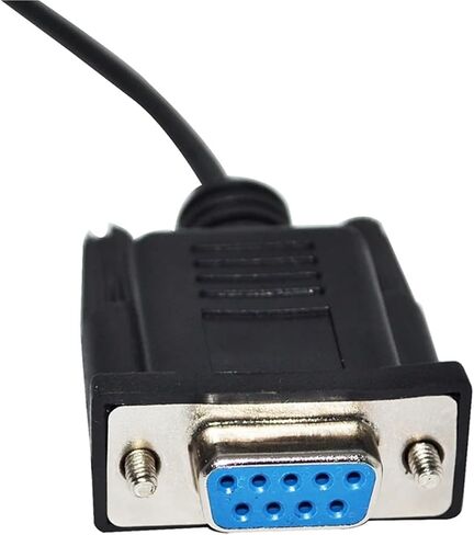 كابل ترقية تسلسلي RS232 DB9 D-SUB 9PIN إلى RJ11 RJ12 6P4C للكمبيوتر الشخصي لتسليم التحكم في وحدة التحكم KABLE (3 أمتار) in Kuwait