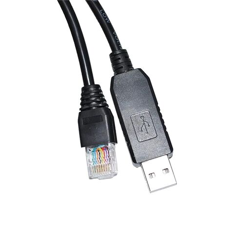FT232RL USB إلى RJ45 موصل RS232 واجهة كابل الاتصال التسلسلي لمضخم سلسلة DMA ووحدة التحكم للكمبيوتر الشخصي (1.8 متر) in Kuwait