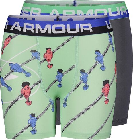 ملابس داخلية للأولاد من Under Armour، باللون الأحمر والأبيض والأزرق Sp22، مقاس متوسط ​​أمريكي in Saudi Arabia