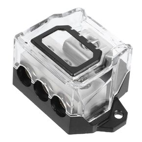PRETYZOOM Auto Audio Amplifier Fuse Block 3-Way Distribution Block for Car Amp Fuse Holder in Kuwait