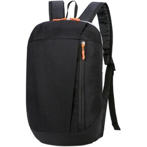 Men Women Outdoor Zipper Light Weight Sports Waterproof Backpack 10L Hiking Bag Camping Knapsack(black) in Kuwait