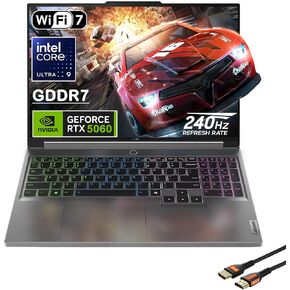 Lenovo Legion 5i 16" Gaming Laptop - Intel Core Ultra 9 275HX - GeForce RTX 5060 - WQXGA (2560x1600) - Windows 11 Home-W/HDMI Cable (32GB RAM | 1TB PCIe SSD) in Kuwait