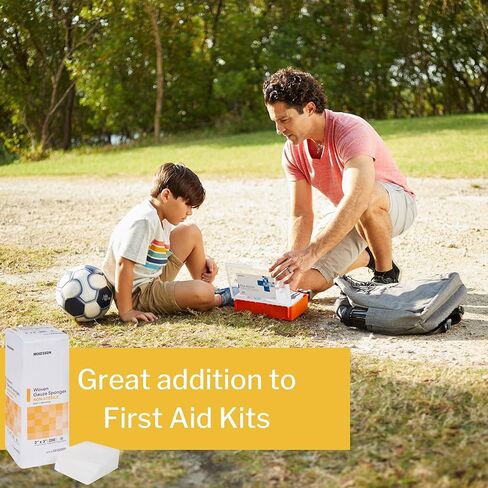 إسفنجة شاش للأداء من McKesson 44122000 Medi-Pak، 12 طبقة، عرض 4 بوصات، طول 4 بوصات، عرض 4 بوصات، طول 4 بوصات (عبوة من 2000) in Kuwait