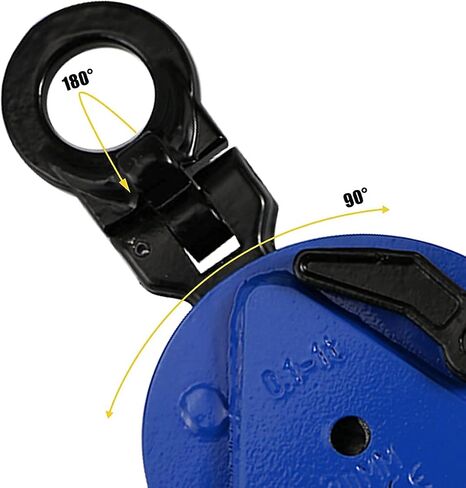 TOUGHER Vertical Plate Clamp, 4400lbs/2T Plate Lifting Clamp Jaw Opening up to 1.3 inch, for Lifting and Transporting in Kuwait