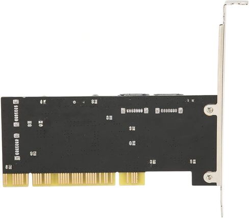 بطاقة Dpofirs PCI إلى 4 منافذ، بطاقة توسيع وحدة التحكم مع 4 قنوات مستقلة، معدل نقل 1.5 جيجابت في الثانية، لـ SSD HDD Wind 7 8 10 in Saudi Arabia