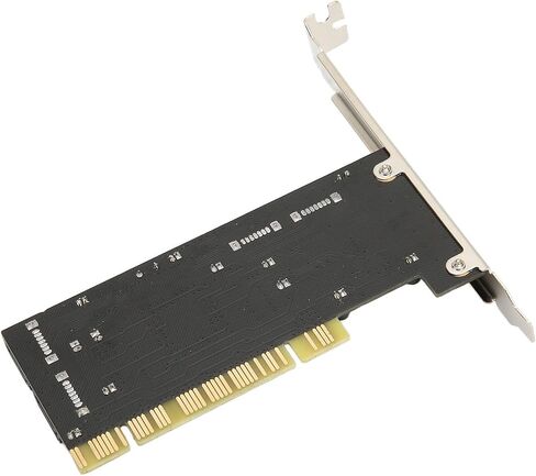 بطاقة Dpofirs PCI إلى 4 منافذ، بطاقة توسيع وحدة التحكم مع 4 قنوات مستقلة، معدل نقل 1.5 جيجابت في الثانية، لـ SSD HDD Wind 7 8 10 in Saudi Arabia