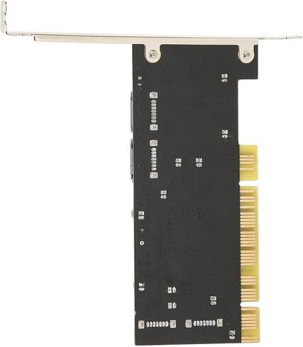 بطاقة Dpofirs PCI إلى 4 منافذ، بطاقة توسيع وحدة التحكم مع 4 قنوات مستقلة، معدل نقل 1.5 جيجابت في الثانية، لـ SSD HDD Wind 7 8 10 in Saudi Arabia